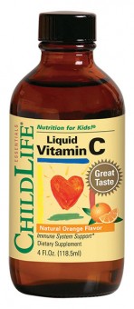 Vitamin C 250 mg. 118.50 ml (pentru copii) (gust de portocale)