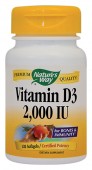 Vitamin D3 2000UI (120 capsule moi)