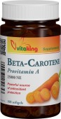 Betacaroten natural 25000 UI (100 capsule gelatinoase)