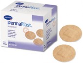 Dermaplast - Plasture rotund ambalat individual (200 buc/cutie)